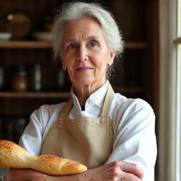 Portrait de Marie Leclerc, Maître Boulangère
