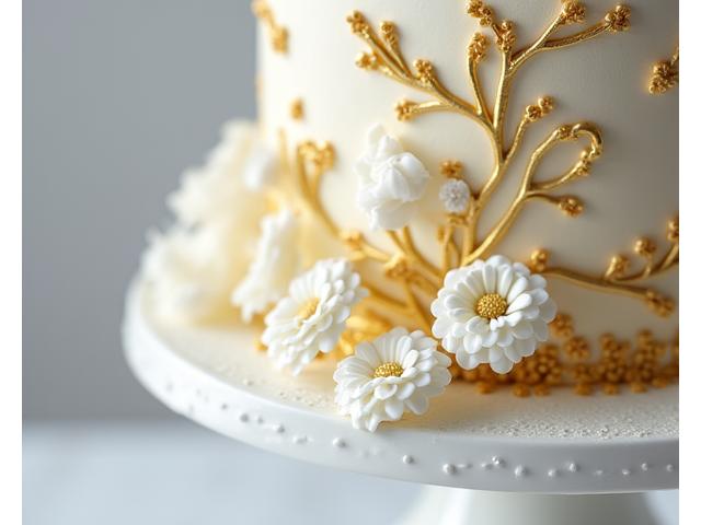 Exemple de gâteau sur-mesure décoré avec précision