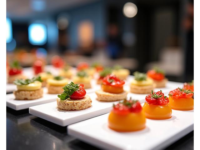 Cocktail dînatoire pour un lancement de produit à Lyon